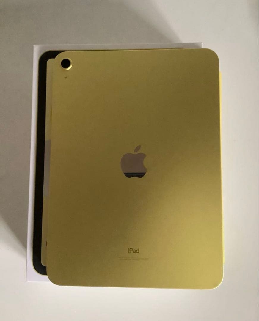 Apple iPad 第10世代ゴールド(イエロー)256GB