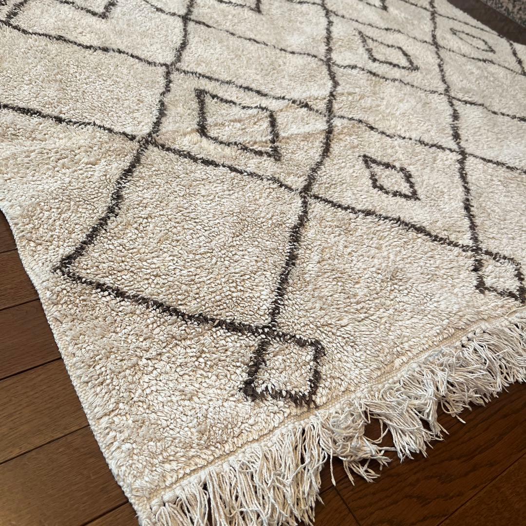 kanademono ラグ　Moroccan Design 140×200