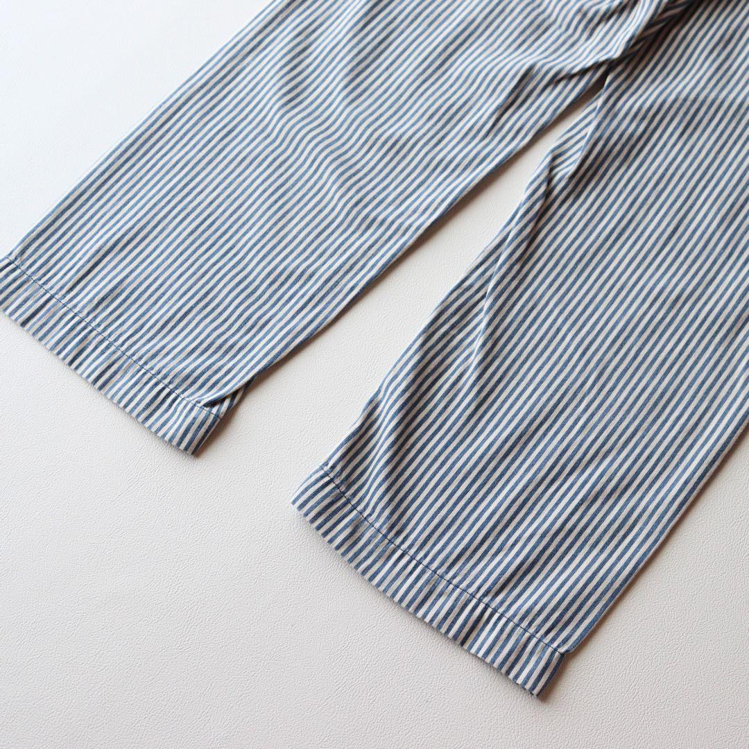 5292【極美品】45R　ヒッコリーパンツ 　ストライプ　ワークパンツ