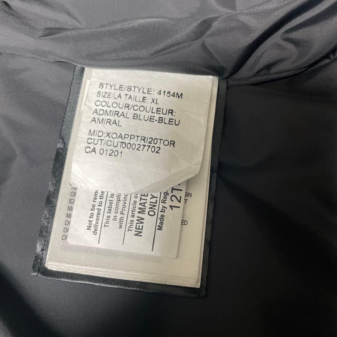   フリースタイル クルー ベスト ネイビー　サイズXL