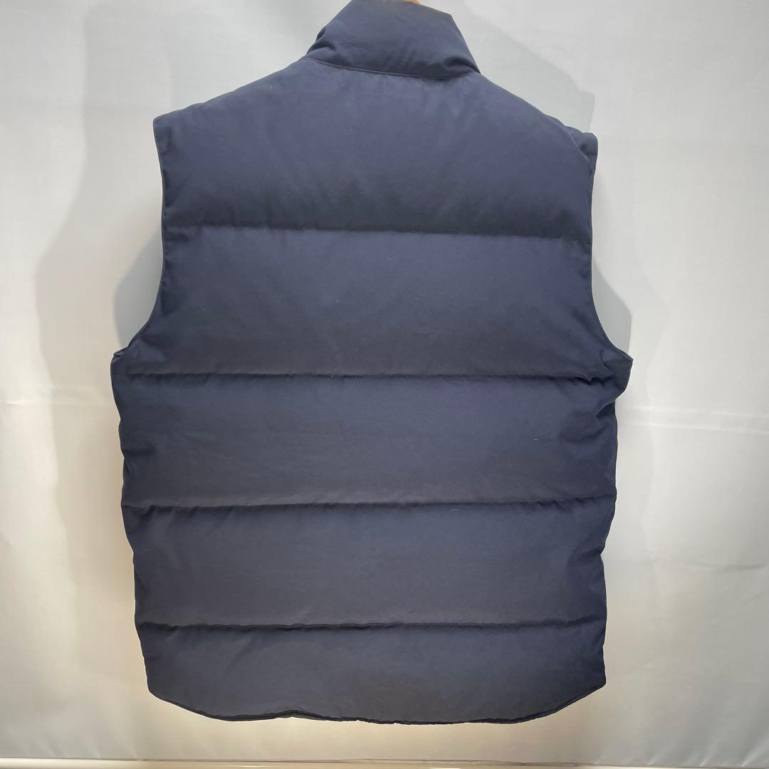   フリースタイル クルー ベスト ネイビー　サイズXL