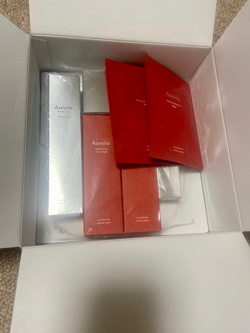 限定値下げ★オレリープレミアムエイジング集中ケアセット5点+パック２枚