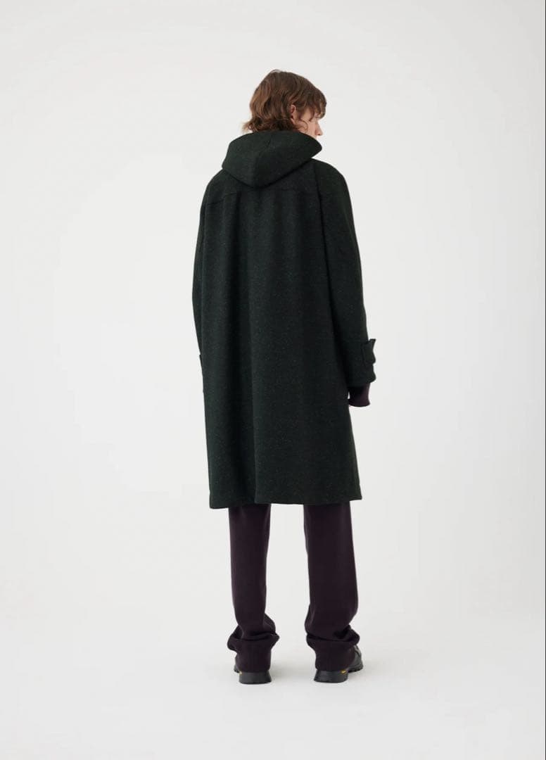 [新品] OVERCOAT Speckled Wool Duffle Coat