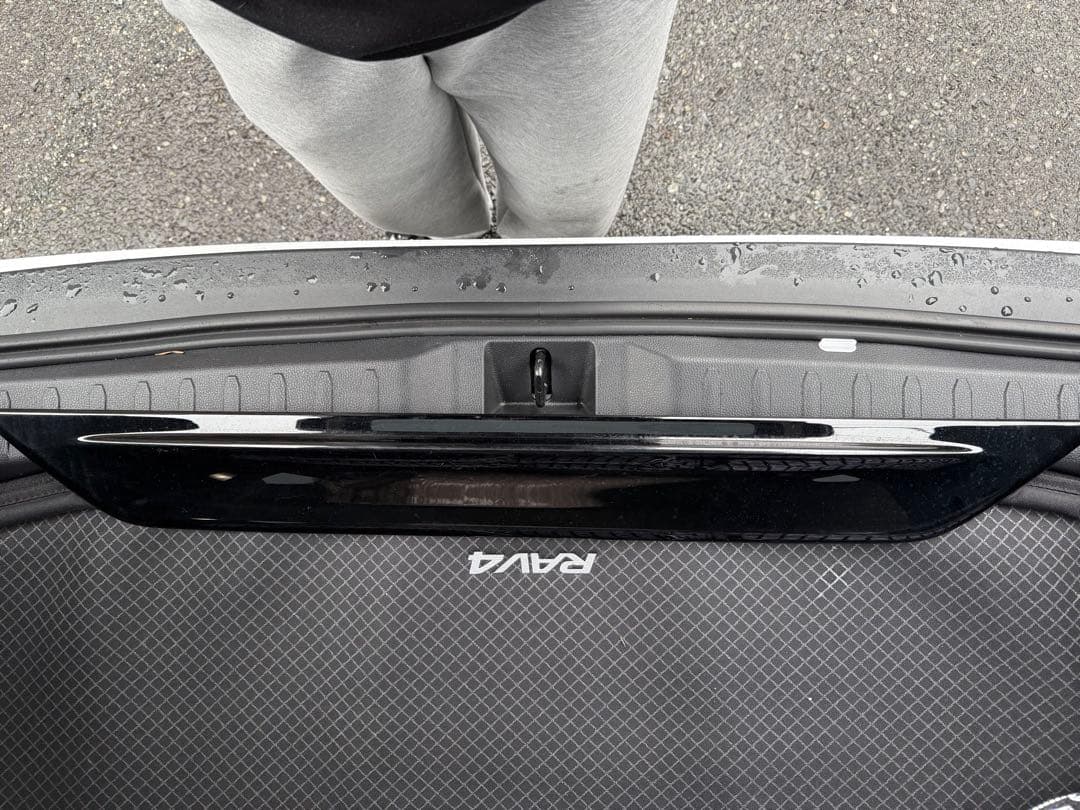 RAV4 TRD バックドアガーニッシュ