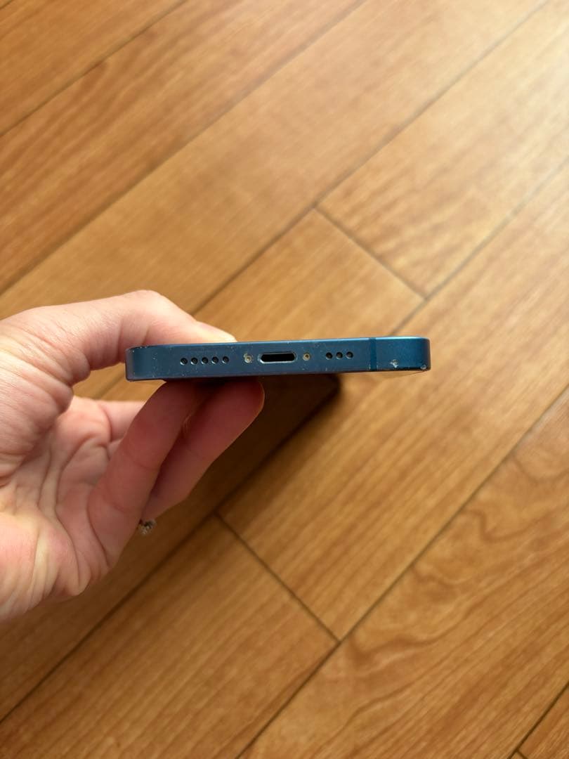 iPhone 13 256GB ブルー SIMフリー バッテリー76% 本体のみ