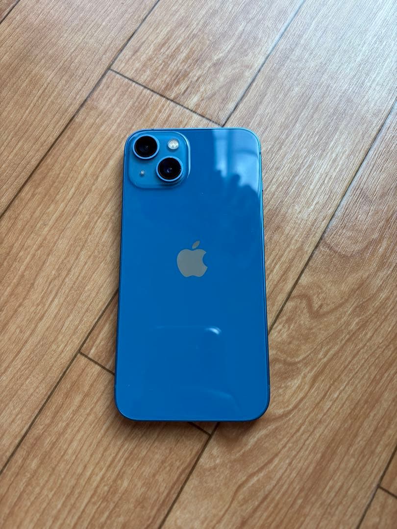 iPhone 13 256GB ブルー SIMフリー バッテリー76% 本体のみ