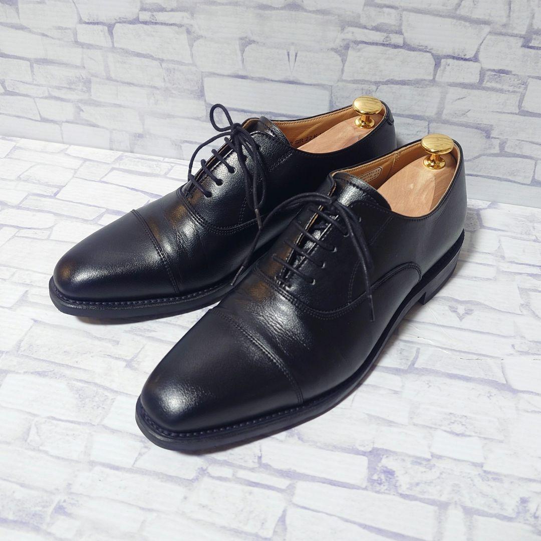 【極美品】REGAL ストレートチップ レースアップ シューズ 黒 24.5cm