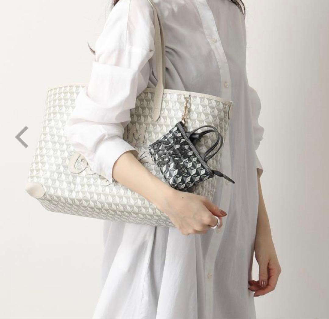 アニヤハインドマーチ　エコバッグ　charm shopper バッグチャーム