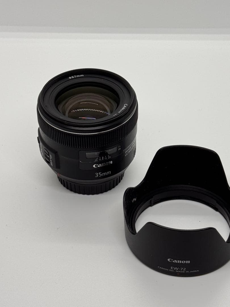 値下げCanon EF 35mm f/2 IS USM レンズ