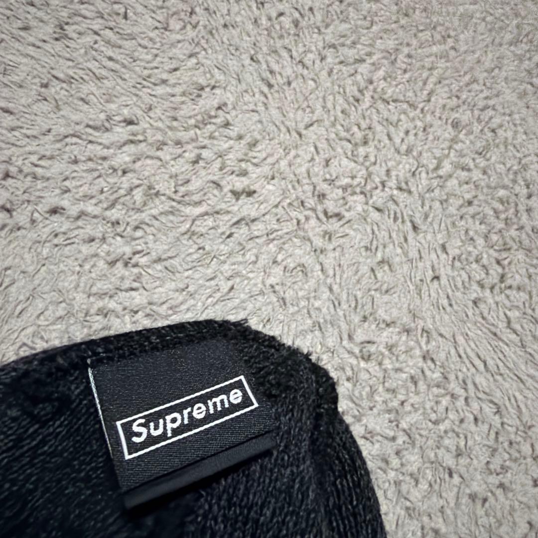 18aw Supreme New Era Arc Logo Beanie 黒