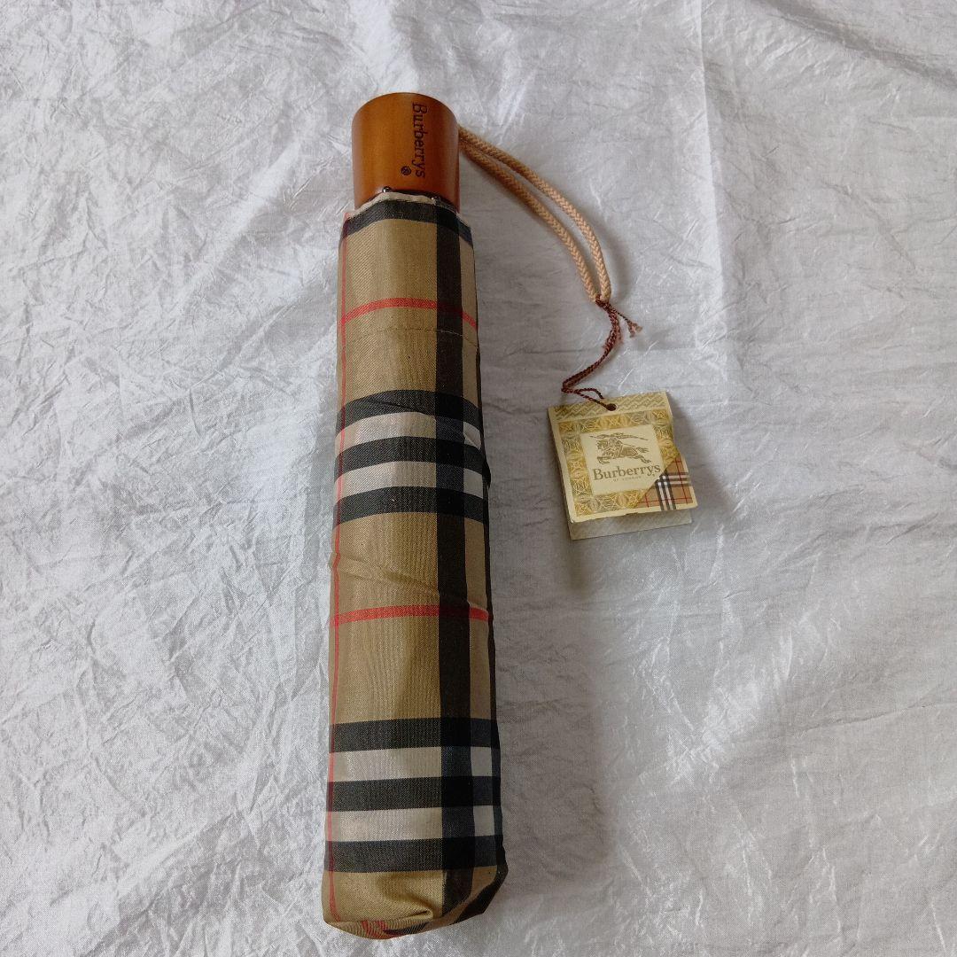 Burberrys チェック柄 コンパクト傘