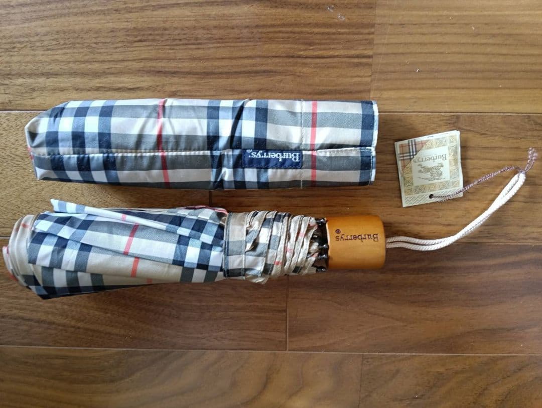 Burberrys チェック柄 コンパクト傘