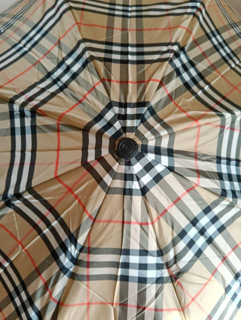 Burberrys チェック柄 コンパクト傘
