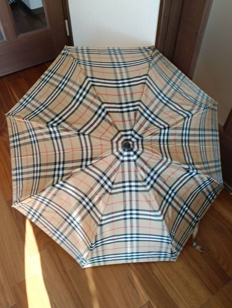 Burberrys チェック柄 コンパクト傘