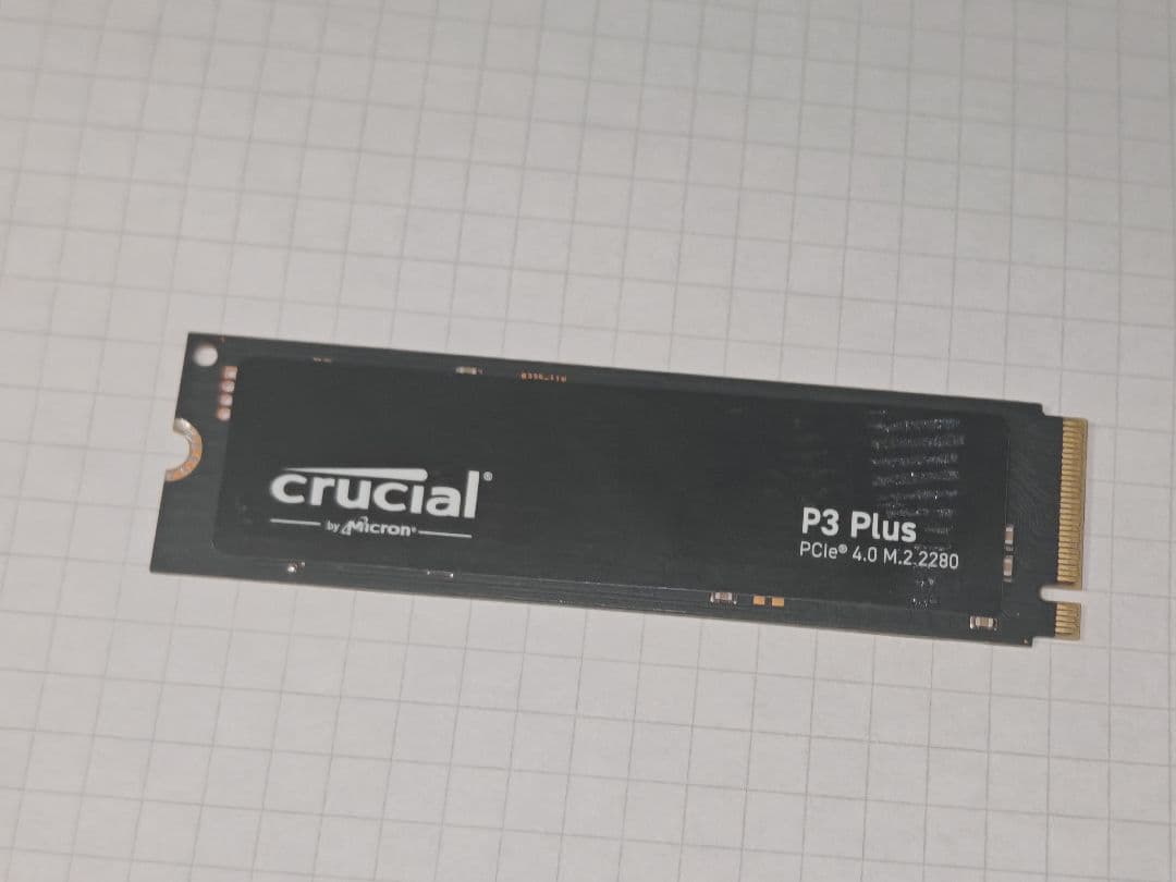 Crucial P3 Plus 1TB TLC版 M.2 SSD