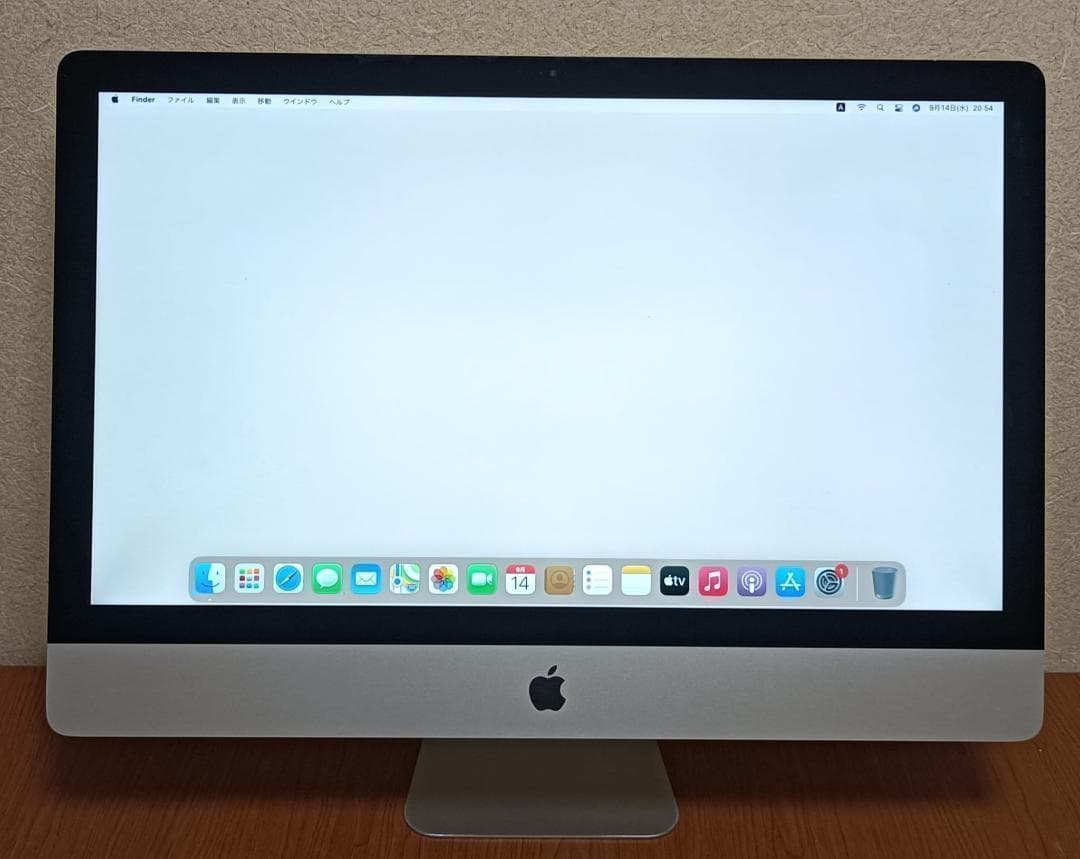 iMac 5K 27インチ i9/32GB/SSD1TB