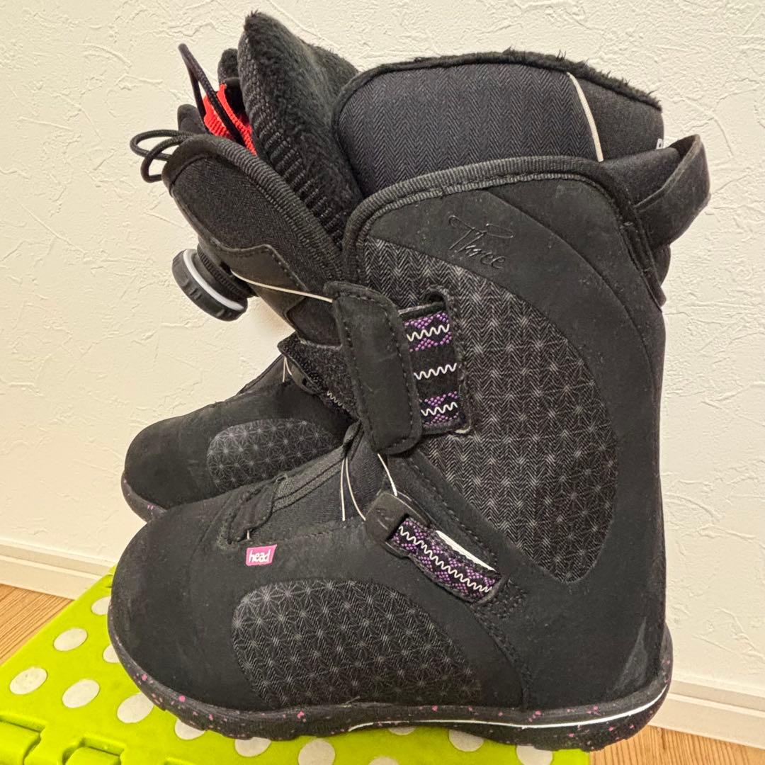 HEADスノーボードブーツ18-19THREE BOA WMN 23.5cm