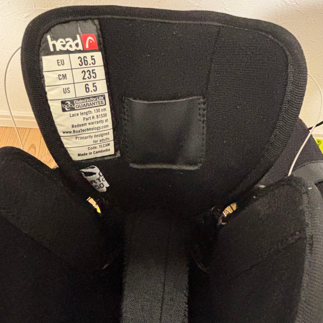 HEADスノーボードブーツ18-19THREE BOA WMN 23.5cm