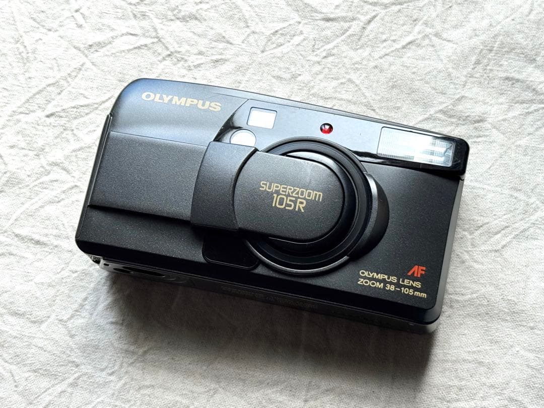 ⌘完動品！ 電池付き、作例あり！ OLYMPUS SUPERZOOM 105⌘