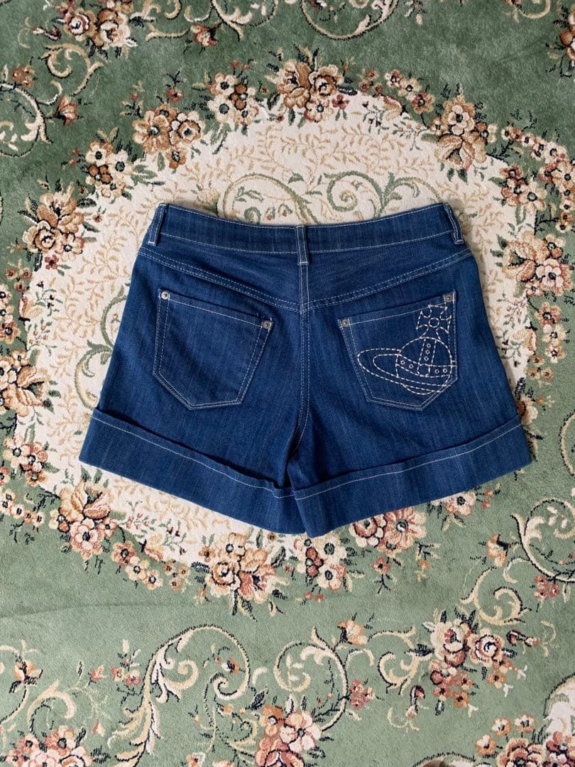 新品‼︎ ヴィヴィアン ウエストウッド ショートデニムパンツ