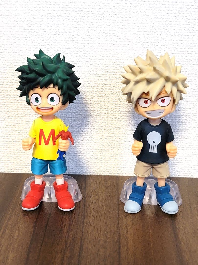 僕のヒーローアカデミア　一番くじ「二人のあこがれ」C賞 緑谷出久　E賞 爆豪勝己