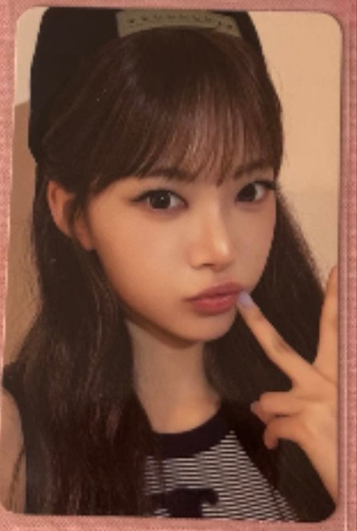 lesserafim spaghetti hello82 US トレカ　ウンチェ