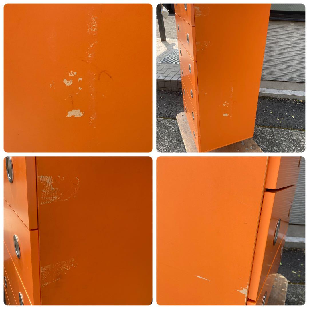 LEGNATEC　レグナテック　6段　ハイチェスト　タンス　ベビーレトロポップ