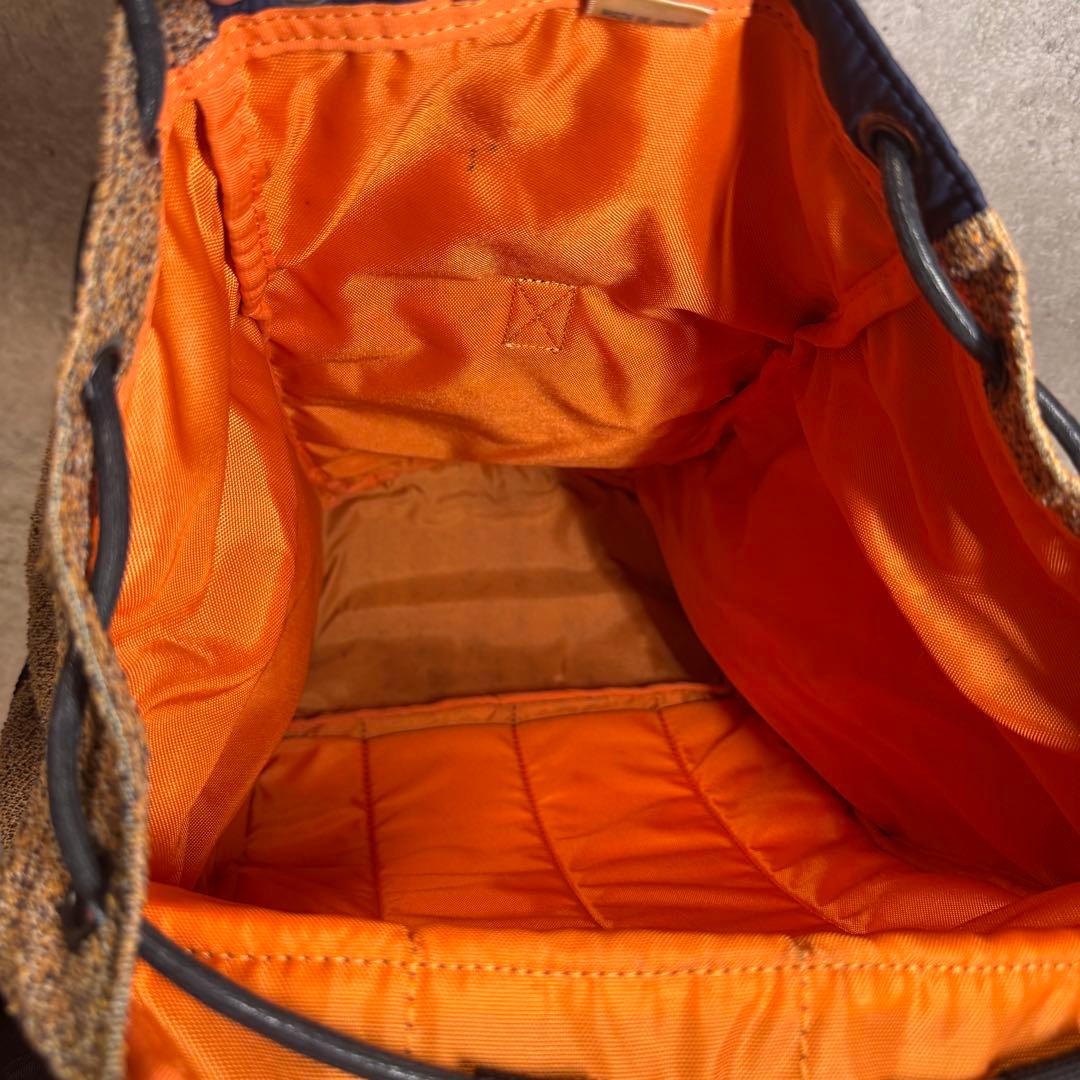 希少 Porter x Carven リュック キルティング ネイビー