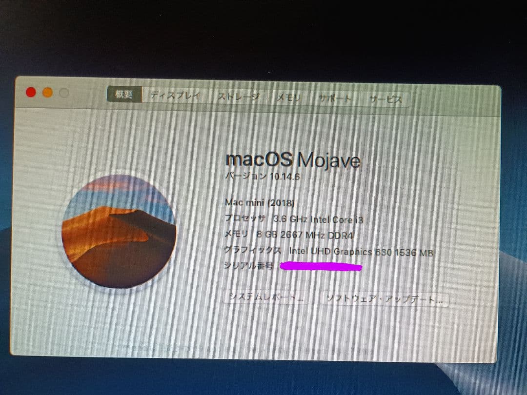 Mac mini 2018 ジャンク扱い