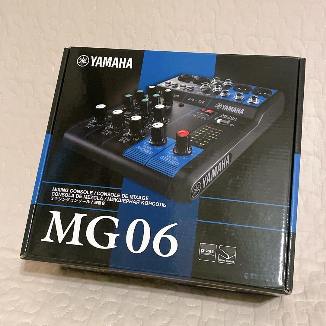 【未使用】ミキシングコンソール YAMAHA MG06