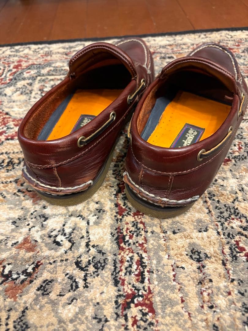 Timberland ティンバーランド　バーガンディ ローファー　アメカジ