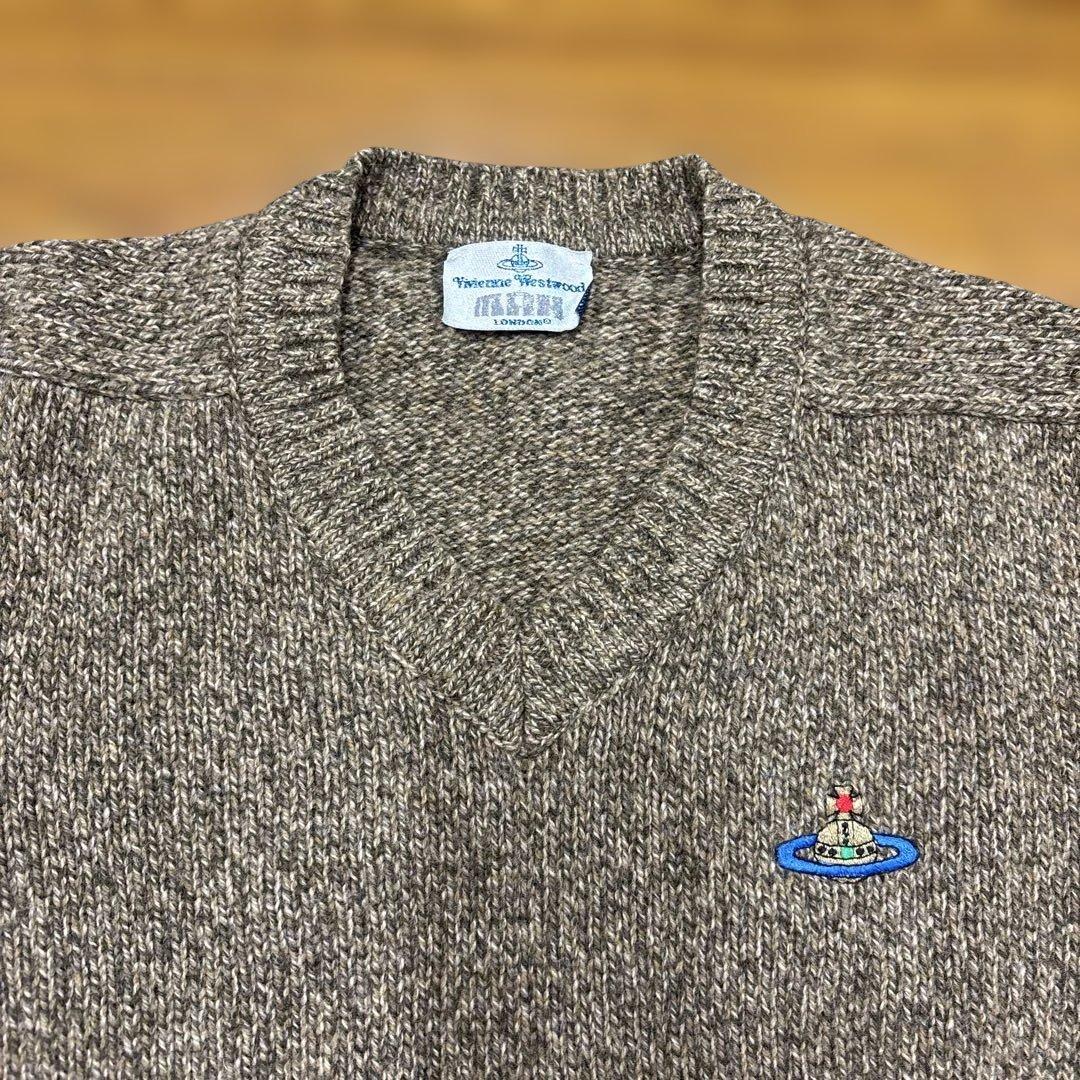 希少90s Vivienne Westwood ラムズウールセーター 藤原ヒロシ