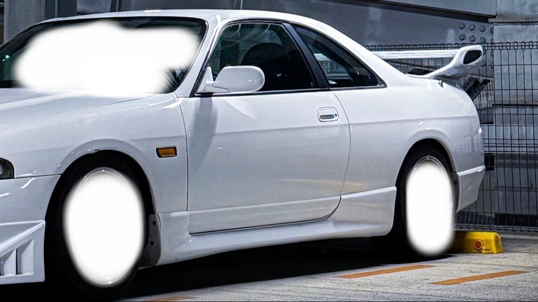 ま*！様 R33 スカイライン クーペ用 社外大型ウイング