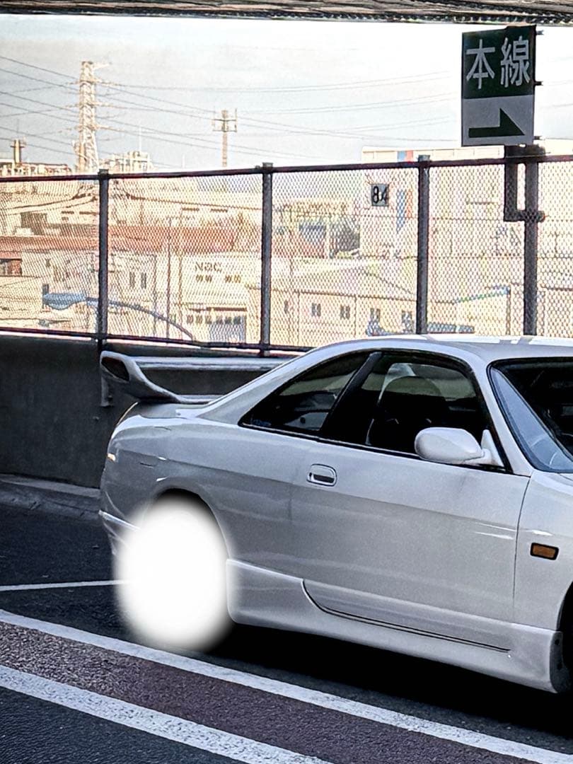 ま*！様 R33 スカイライン クーペ用 社外大型ウイング