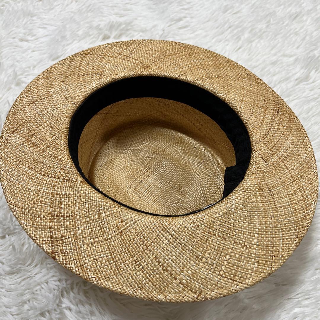 【美品】chapeau d' o　シャポードォー　カンカン帽　バオキャノチェ