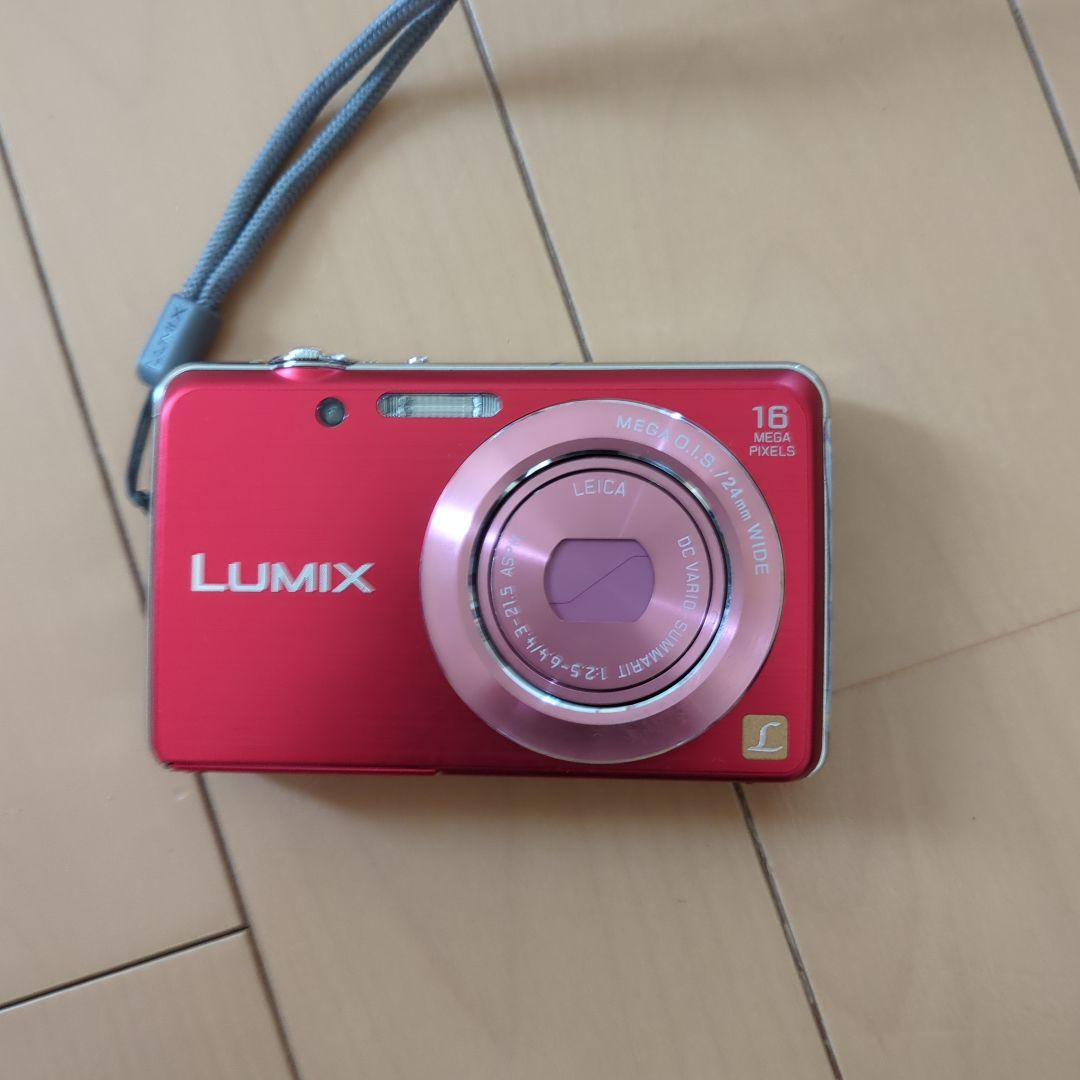 LUMIX DMC-FH8 レッド 16メガピクセル　動作確認済