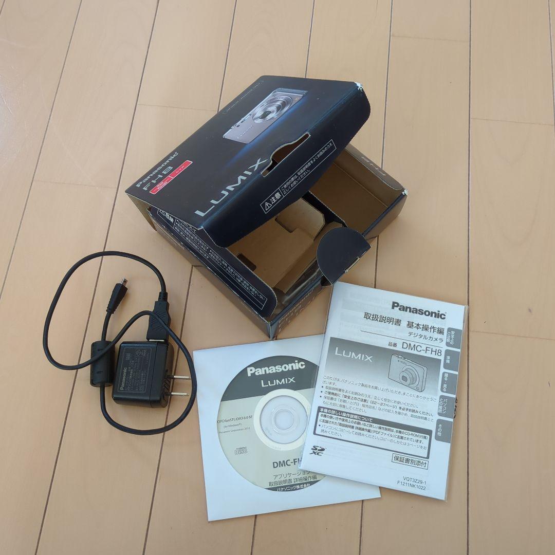 LUMIX DMC-FH8 レッド 16メガピクセル　動作確認済