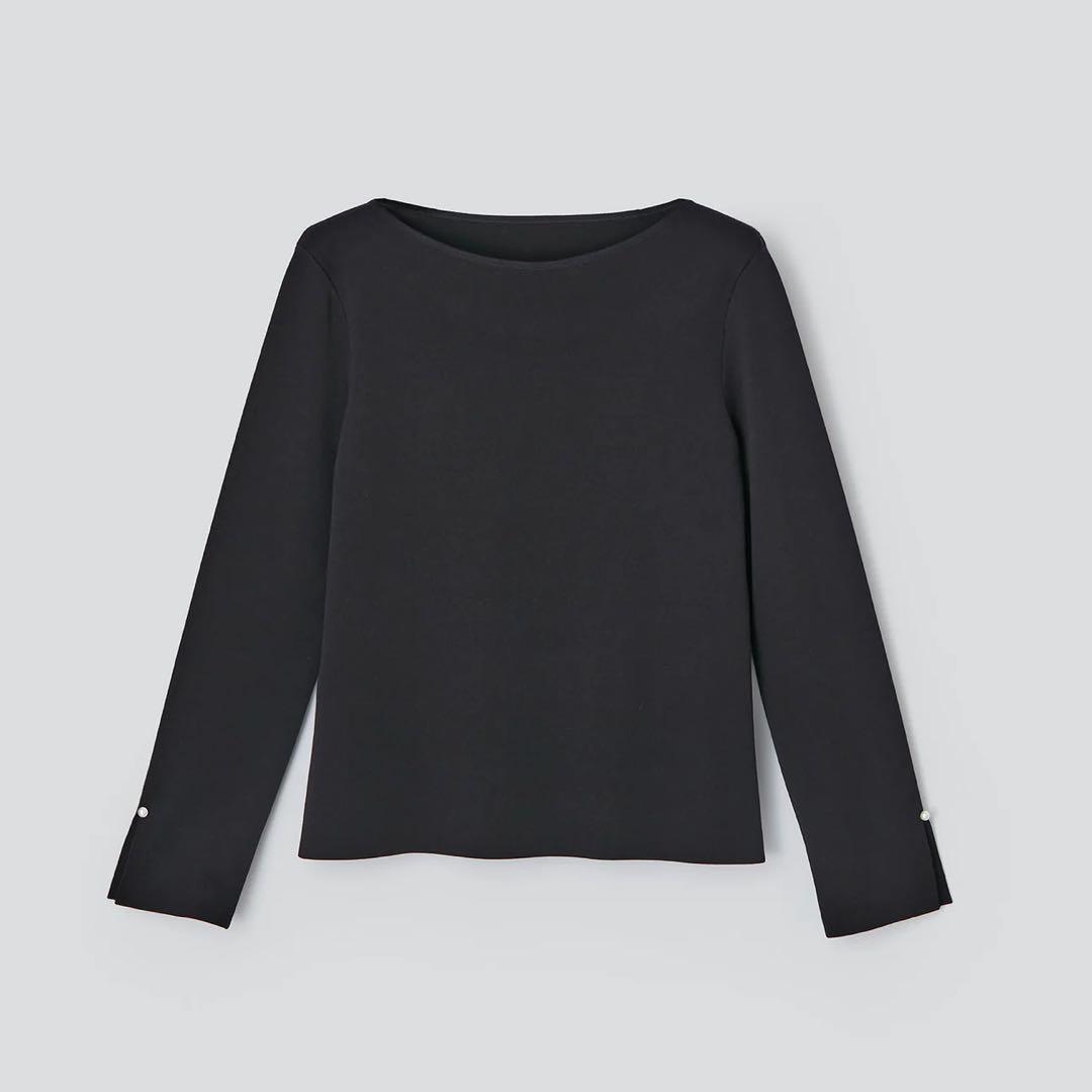 ち*み様 FOXEY 長袖トップス パールボタン付き