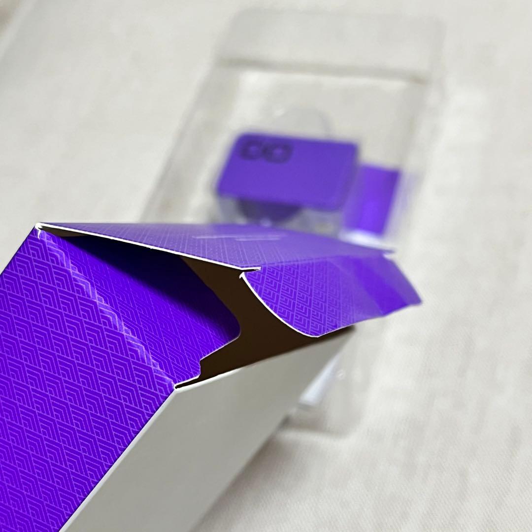 【匿名配送】 CIO パープル 充電 ケーブル ガジェット 非売品 ポーチ付