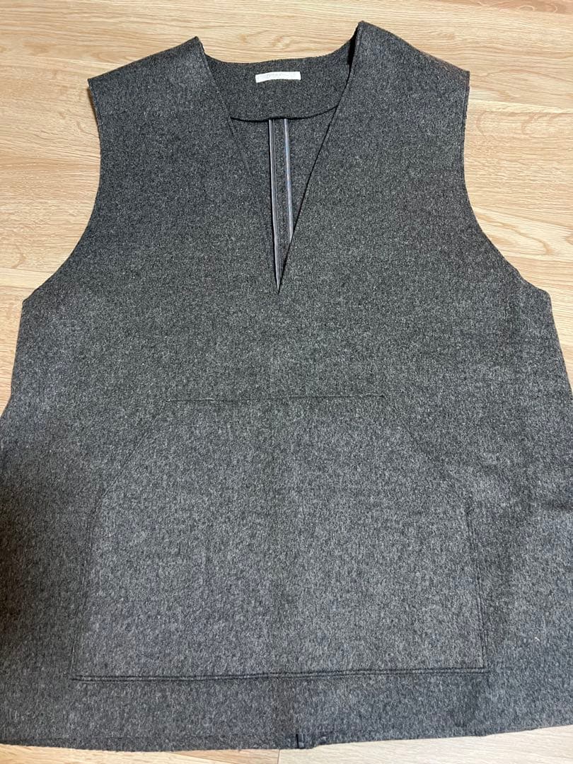 Plage WOベスト　ウールオーバーベスト