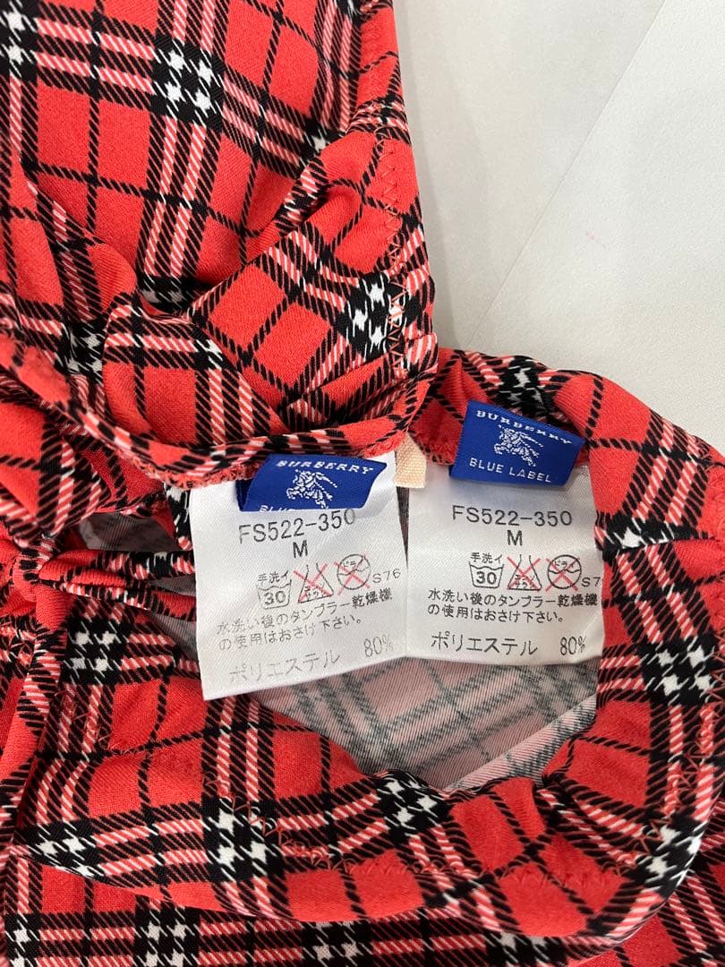 バーバリー　チェック柄 ビキニ3点セット