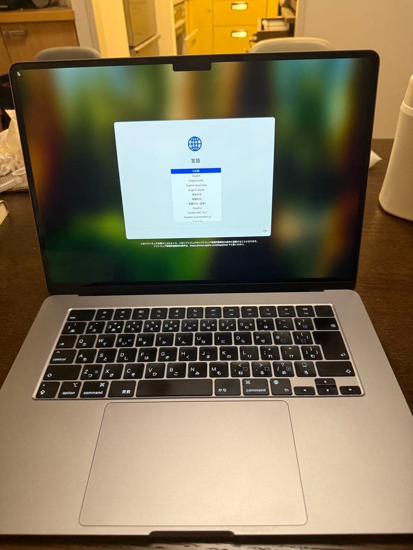 M2モデル美品☆Apple MacBookAir Mid2023 MQKQ3J/