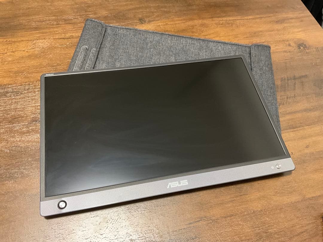 ASUS ポータブルモニター MB16AH 本体 ケース　ケーブルおまけ