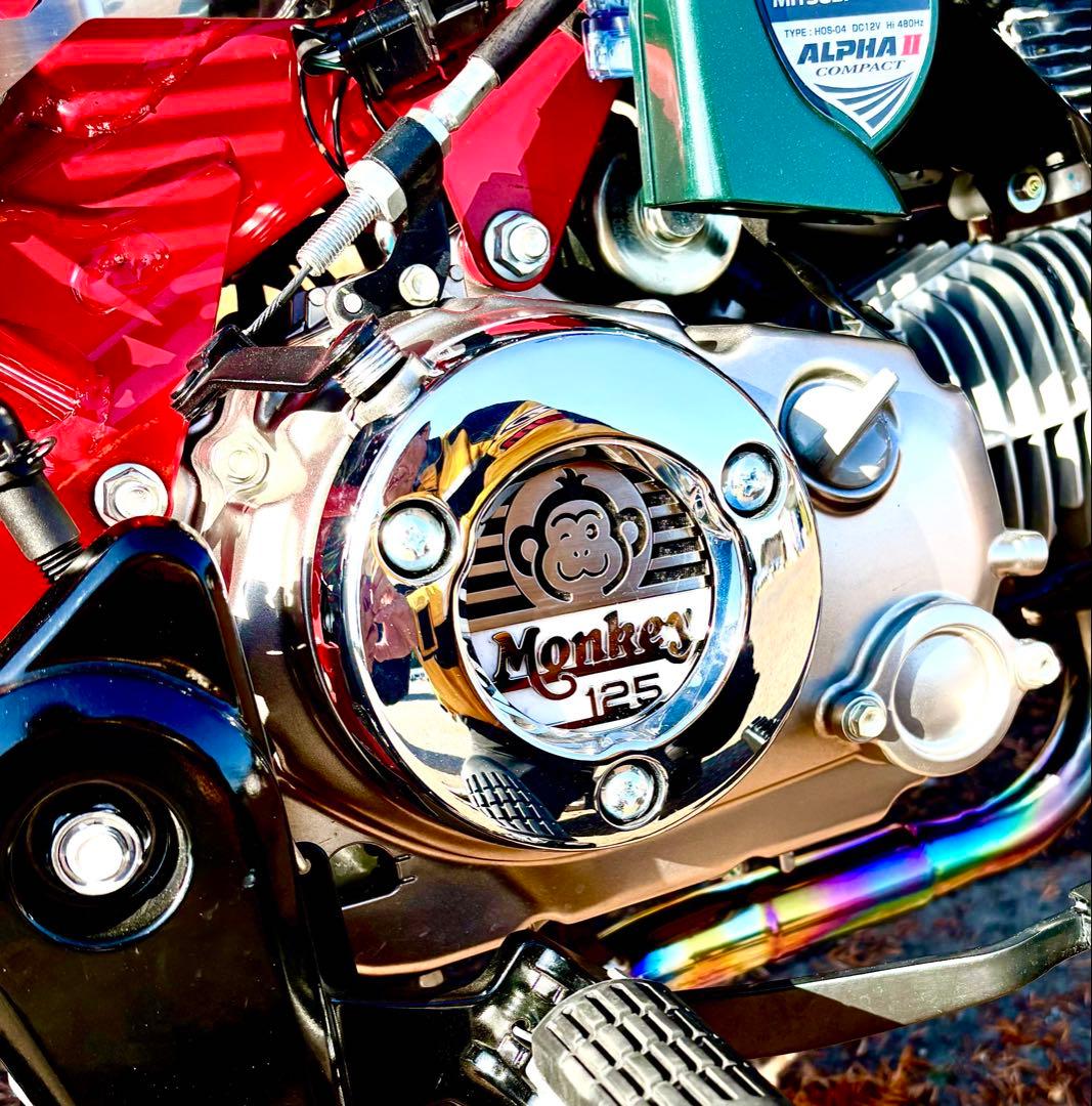 Monkey125 モンキー125 ポイントカバー クランクケースカバー ホンダ