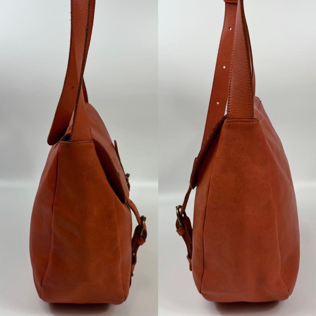 専用イルビゾンテ ショルダー　メッセンジャーバッグ　レザー　本革　茶　216