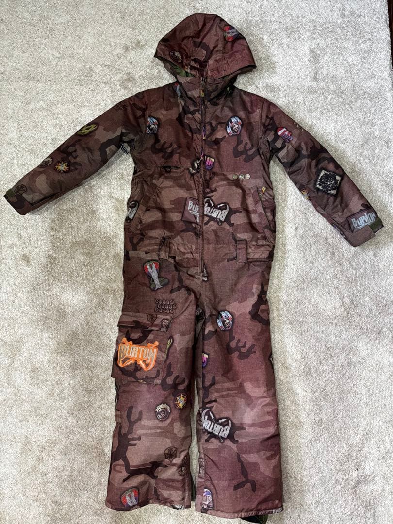 Burton 子ども用スノーボードウェア　サイズUS7/8 （6〜10才）