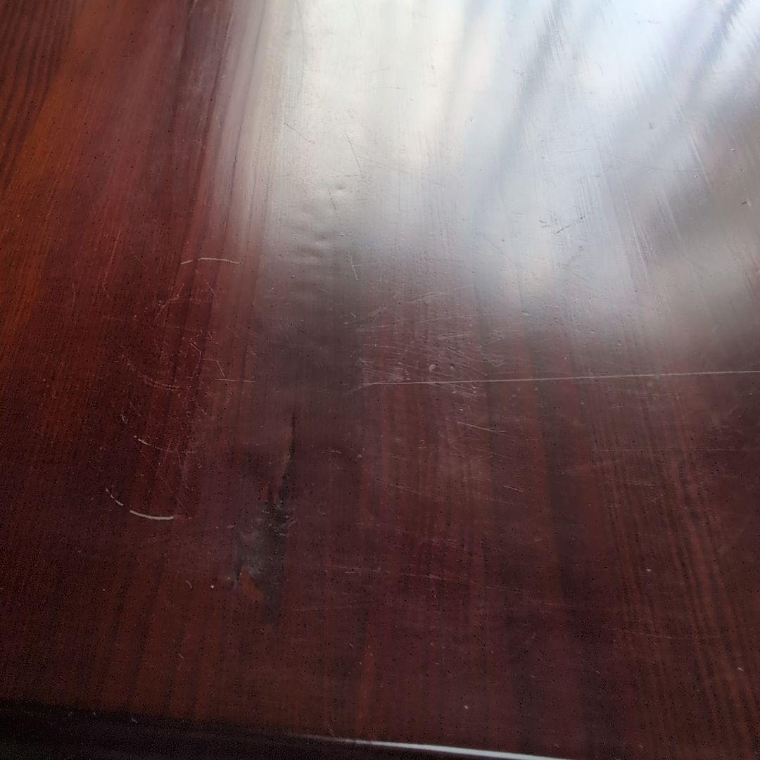 クラシックスタイル ダークブラウン サイドテーブル