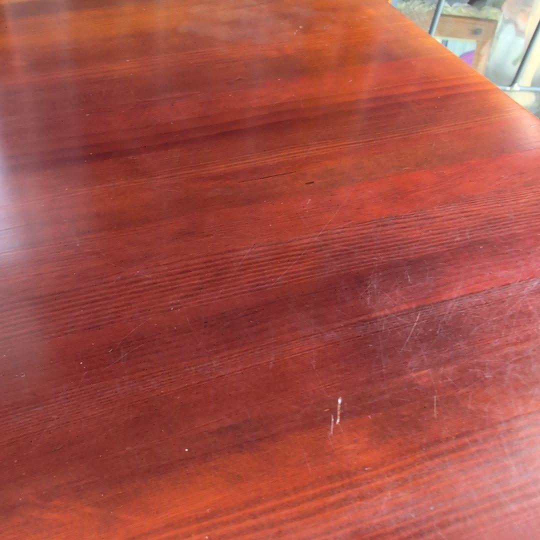 クラシックスタイル ダークブラウン サイドテーブル