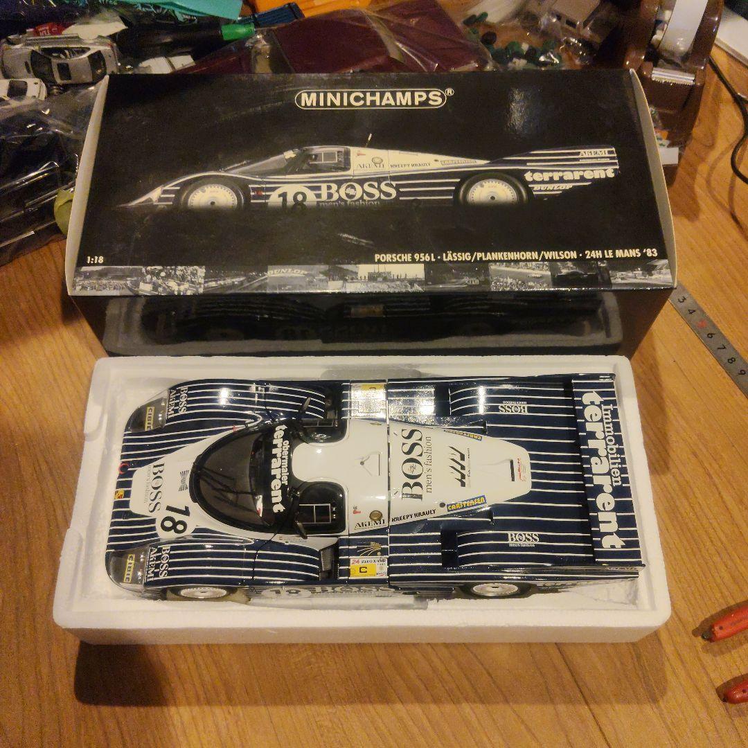ミニチャンプス　1/18 ポルシェ　956L 1983 ル・マン