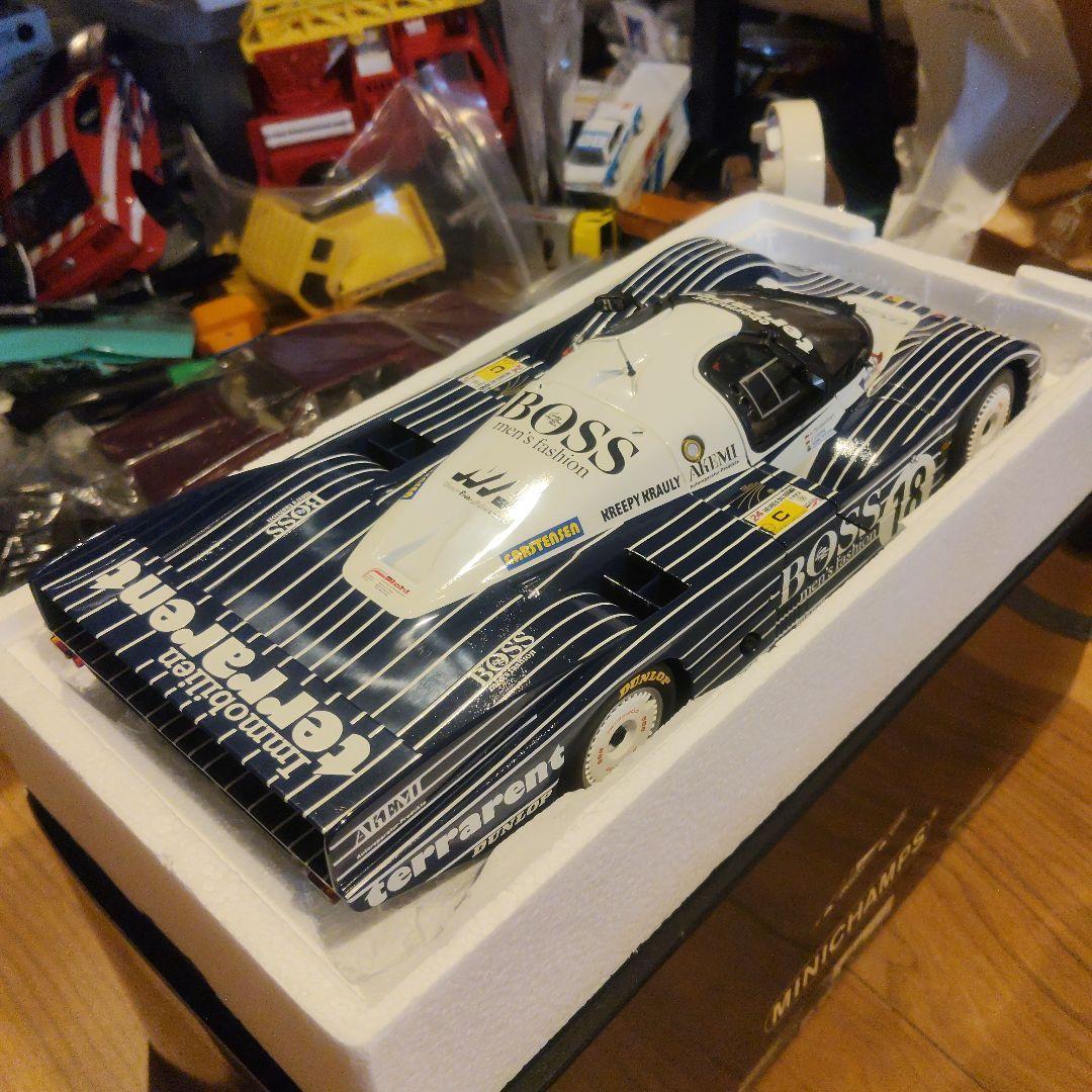 ミニチャンプス　1/18 ポルシェ　956L 1983 ル・マン